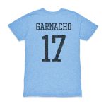 alejandro garnacho argentina national team 1863fc player vintage tri-blend t-shirt – light blue Collection – England Football Jerseys and Shirts