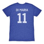 angel di maria argentina national team 1863fc retro player tri-blend t-shirt – blue Collection – England Football Jerseys and Shirts