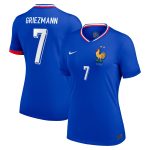 antoine griezmann france national team nike women8217s 2024 home replica jersey – blue Collection – England Football Jerseys and Shirts