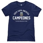 argentina national team 1863fc 2024 copa america champions t-shirt – navy Collection – England Football Jerseys and Shirts