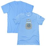argentina national team 1863fc badge t-shirt – light blue Collection – England Football Jerseys and Shirts
