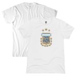 argentina national team 1863fc badge t-shirt – white Collection – England Football Jerseys and Shirts