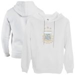 argentina national team 1863fc color badge fleece pullover hoodie – white Collection – England Football Jerseys and Shirts
