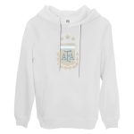 argentina national team 1863fc color badge fleece pullover hoodie – white Collection – England Football Jerseys and Shirts
