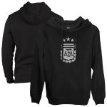 argentina national team 1863fc fleece pullover hoodie – black Collection – England Football Jerseys and Shirts