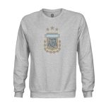 argentina national team 1863fc pullover crewneck sweatshirt – heather gray Collection – England Football Jerseys and Shirts