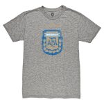 argentina national team 1863fc retro badge tri-blend t-shirt – heather gray Collection – England Football Jerseys and Shirts