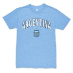 argentina national team 1863fc retro wordmark tri-blend t-shirt – light blue Collection – England Football Jerseys and Shirts