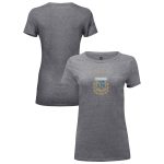 argentina national team 1863fc women8217s color badge tri-blend t-shirt – heather gray Collection – England Football Jerseys and Shirts