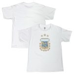 argentina national team 1863fc youth badge t-shirt – white Collection – England Football Jerseys and Shirts