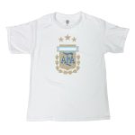 argentina national team 1863fc youth badge t-shirt – white Collection – England Football Jerseys and Shirts