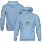 argentina national team 1863fc youth color badge fleece pullover hoodie – blue Collection – England Football Jerseys and Shirts