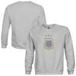 argentina national team 1863fc youth pullover crewneck sweatshirt – heather gray Collection – England Football Jerseys and Shirts