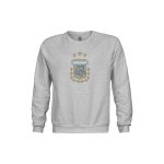 argentina national team 1863fc youth pullover crewneck sweatshirt – heather gray Collection – England Football Jerseys and Shirts