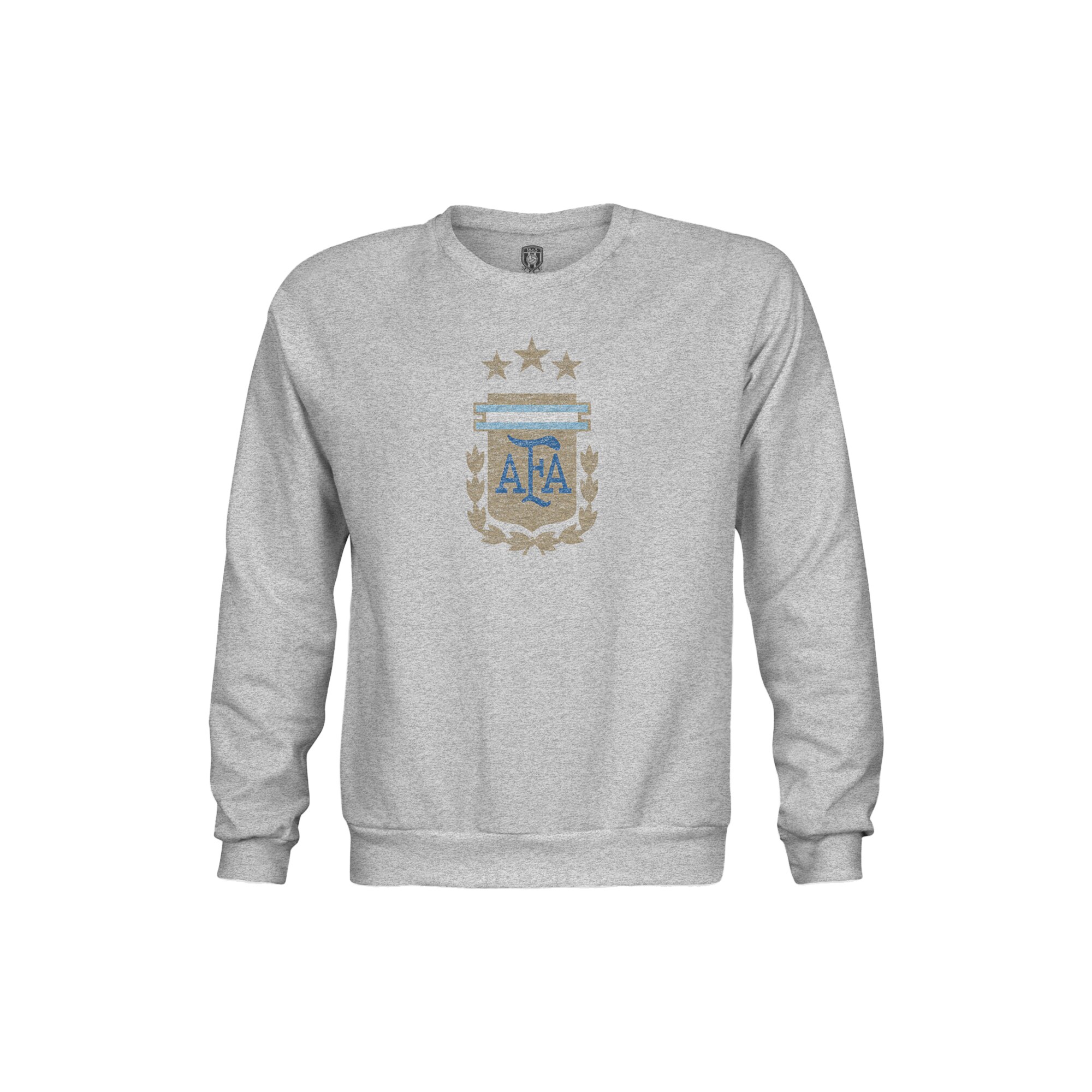 argentina national team 1863fc youth pullover crewneck sweatshirt – heather gray Collection – England Football Jerseys and Shirts