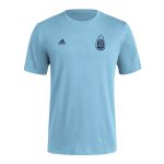 argentina national team adidas crest t-shirt – light blue Collection – England Football Jerseys and Shirts