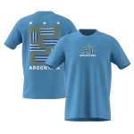 argentina national team adidas fan t-shirt – blue Collection – England Football Jerseys and Shirts