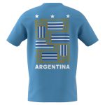 argentina national team adidas fan t-shirt – blue Collection – England Football Jerseys and Shirts