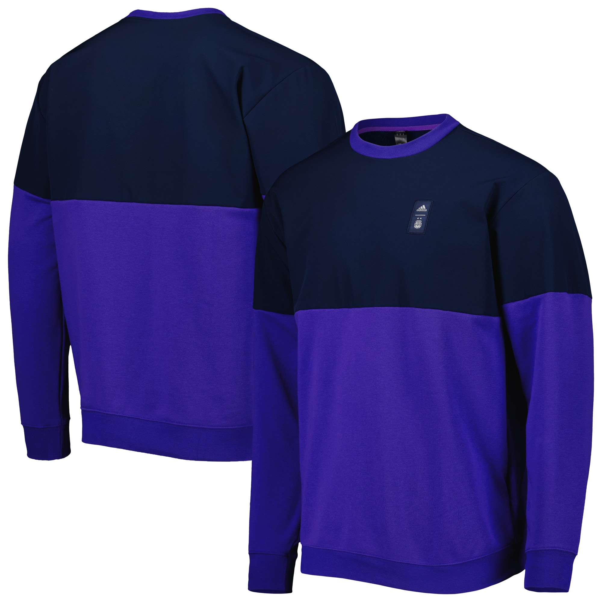 argentina national team adidas graphic pullover sweatshirt – navypurple Collection – England Football Jerseys and Shirts