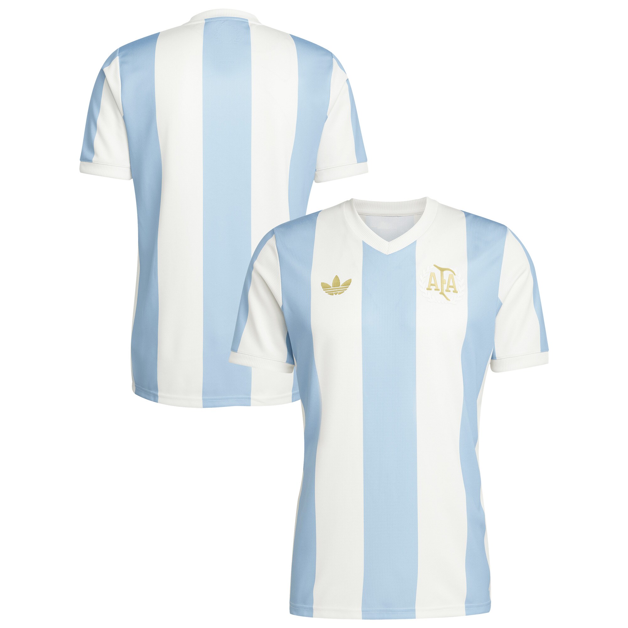 argentina national team adidas originals 50th anniversary replica jersey – light blue Collection – England Football Jerseys and Shirts