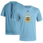 argentina national team adidas vertical back t-shirt – light blue Collection – England Football Jerseys and Shirts