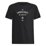 argentina national team adidas youth 2024 copa america champions t-shirt – black Collection – England Football Jerseys and Shirts