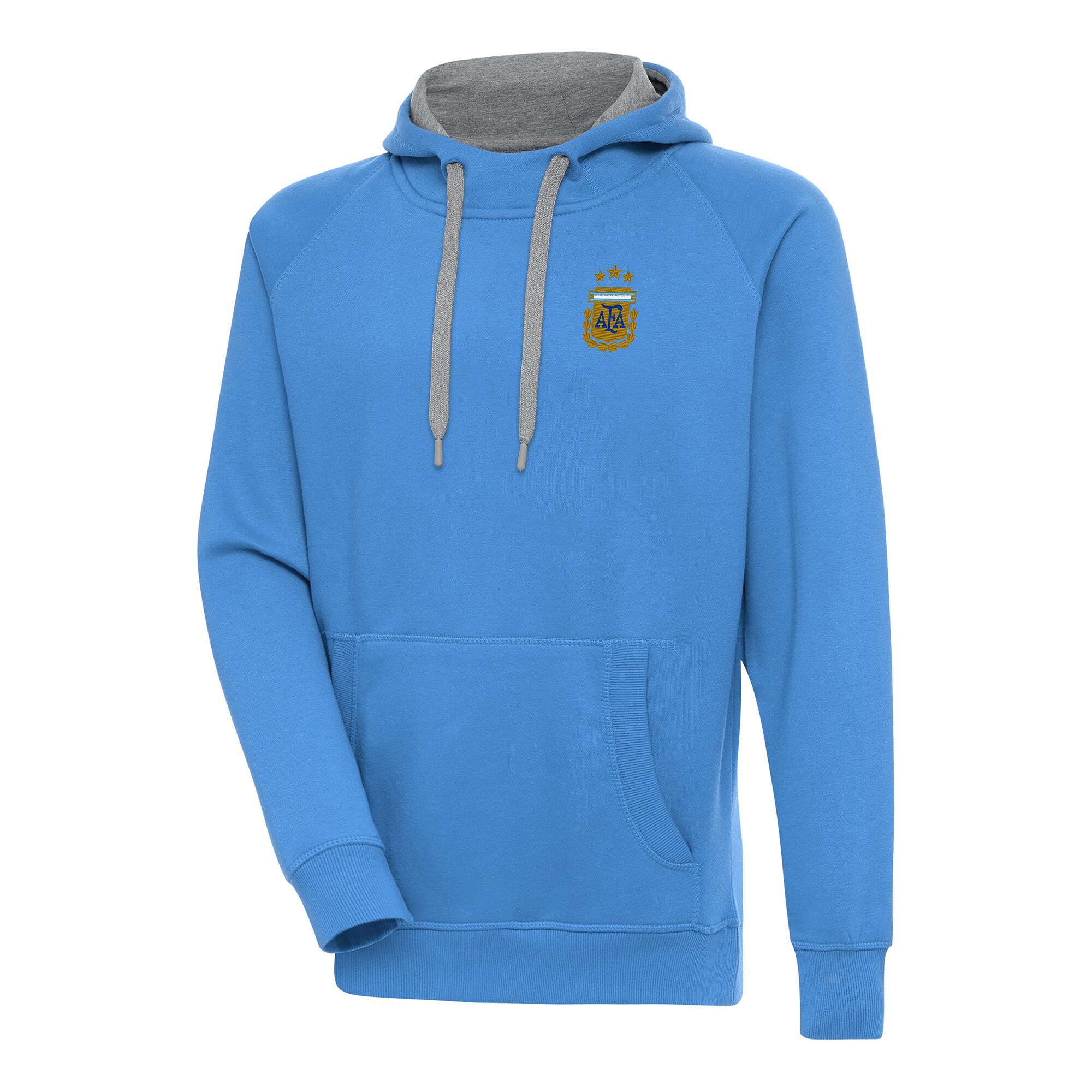 argentina national team antigua victory pullover hoodie – powder blue Collection – England Football Jerseys and Shirts