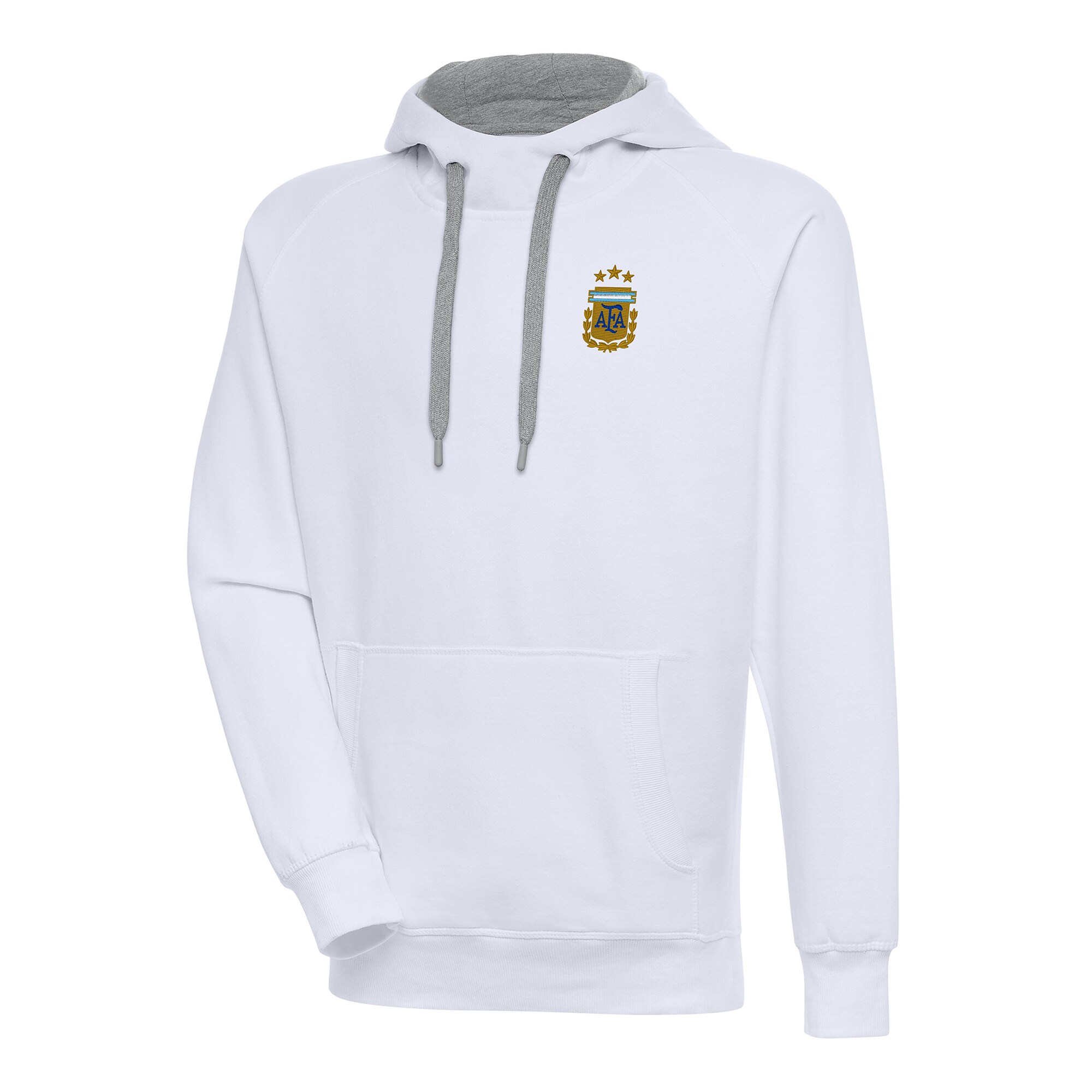 argentina national team antigua victory pullover hoodie – white Collection – England Football Jerseys and Shirts