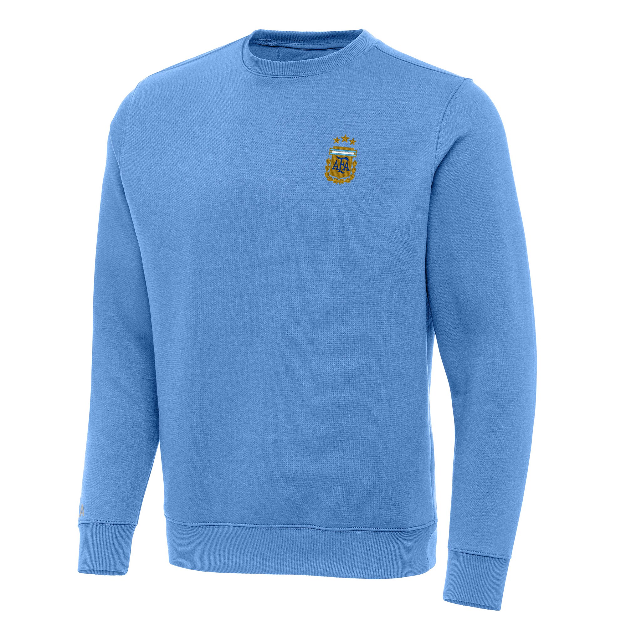 argentina national team antigua victory pullover sweatshirt – powder blue Collection – England Football Jerseys and Shirts