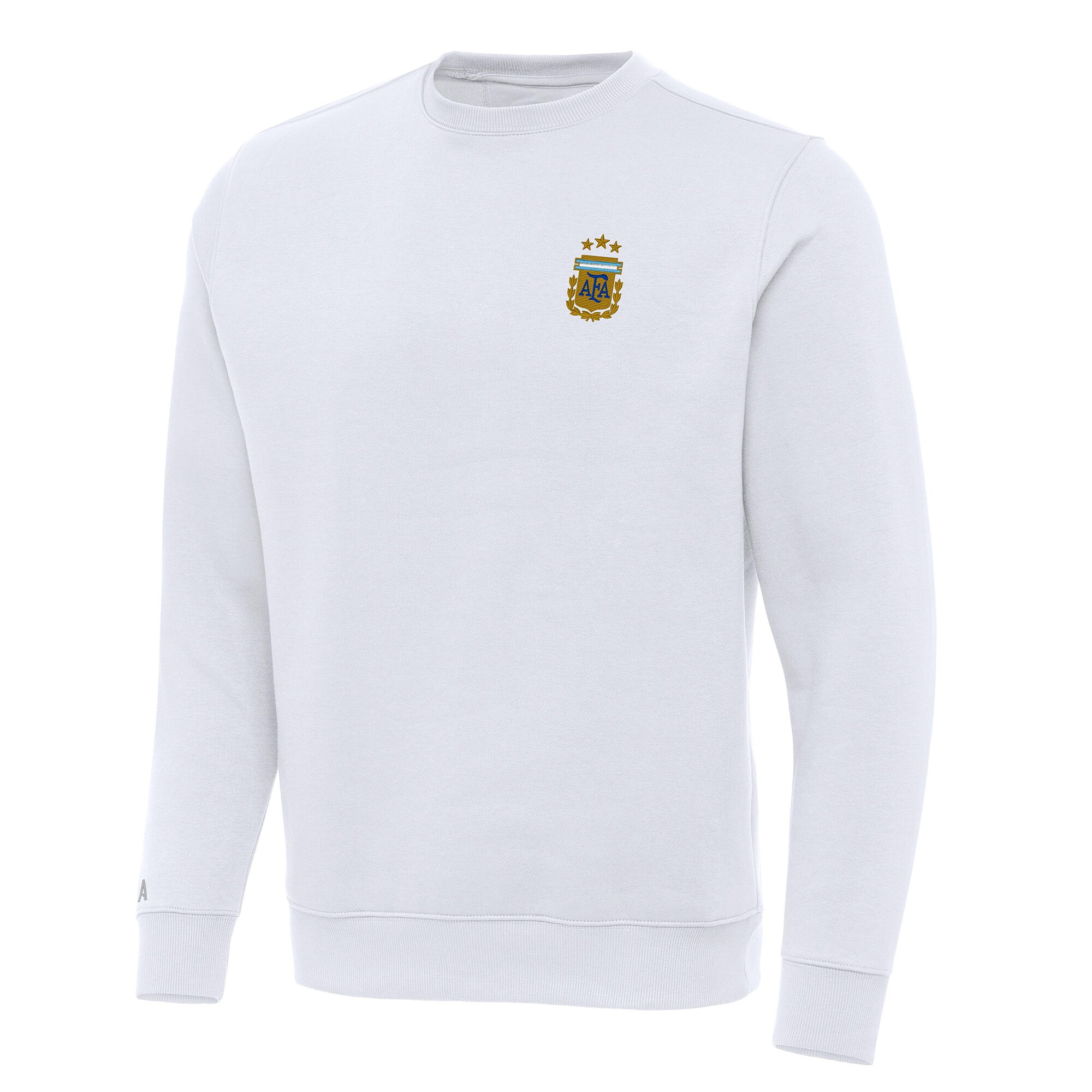 argentina national team antigua victory pullover sweatshirt – white Collection – England Football Jerseys and Shirts