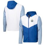 argentina national team block pro full-zip windbreaker jacket – royal Collection – England Football Jerseys and Shirts