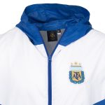 argentina national team block pro full-zip windbreaker jacket – royal Collection – England Football Jerseys and Shirts