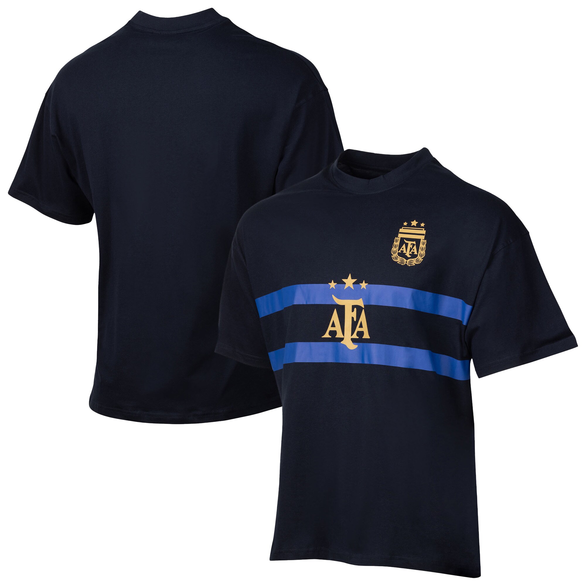 argentina national team sport design sweden oversized t-shirt – navy Collection – England Football Jerseys and Shirts