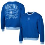 argentina national team sport design sweden relaxed pullover sweatshirt – royal Collection – England Football Jerseys and Shirts