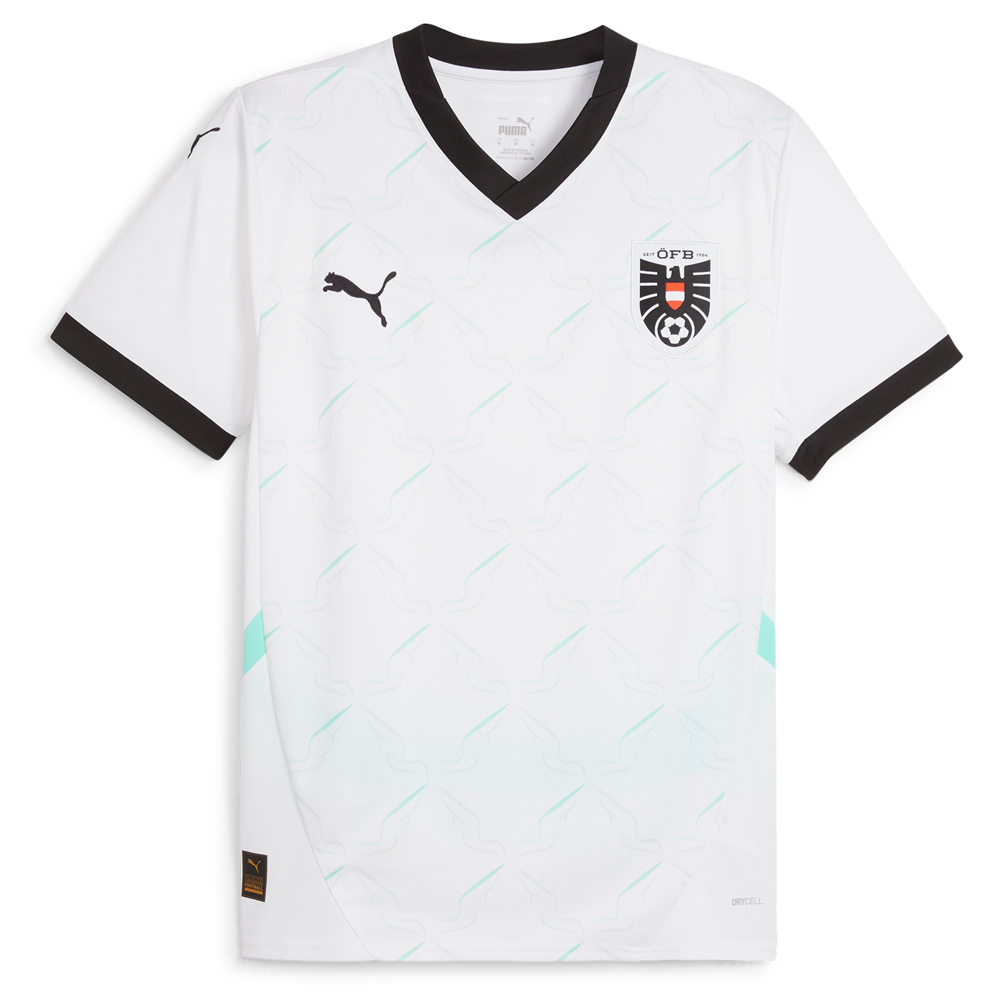 austria national team puma 2024 away replica jersey – white Collection – England Football Jerseys and Shirts