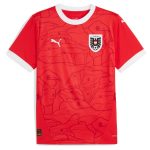 austria national team puma 2024 home replica jersey – red Collection – England Football Jerseys and Shirts
