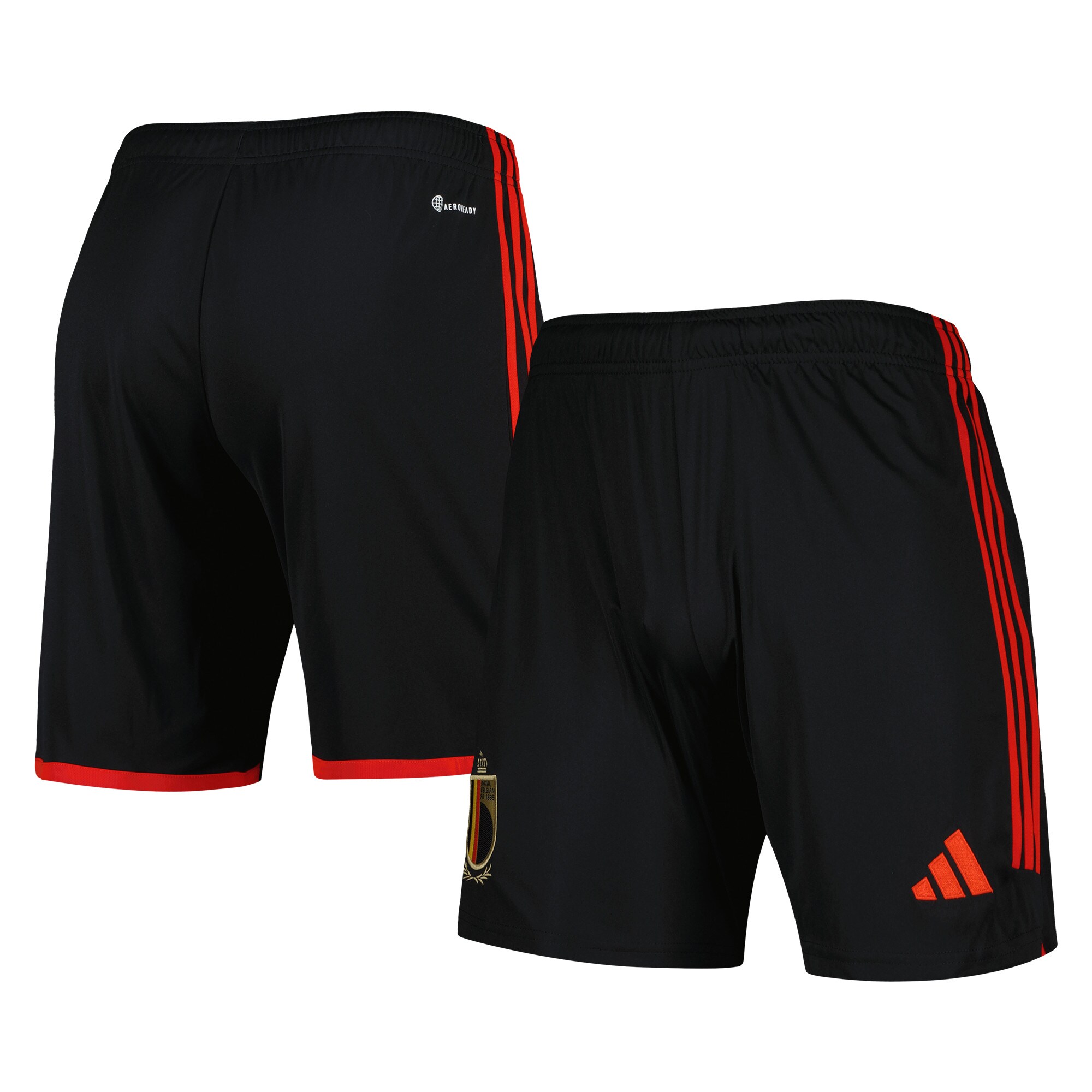 belgium national team adidas aeroready replica shorts – black Collection – England Football Jerseys and Shirts