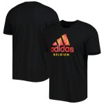 belgium national team adidas dna graphic t-shirt – black Collection – England Football Jerseys and Shirts