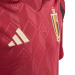 belgium national team adidas youth 2024 home replica jersey – burgundy Collection – England Football Jerseys and Shirts