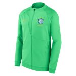 brazil national team nike 2022 academy pro anthem performance raglan full-zip jacket – green Collection – England Football Jerseys and Shirts