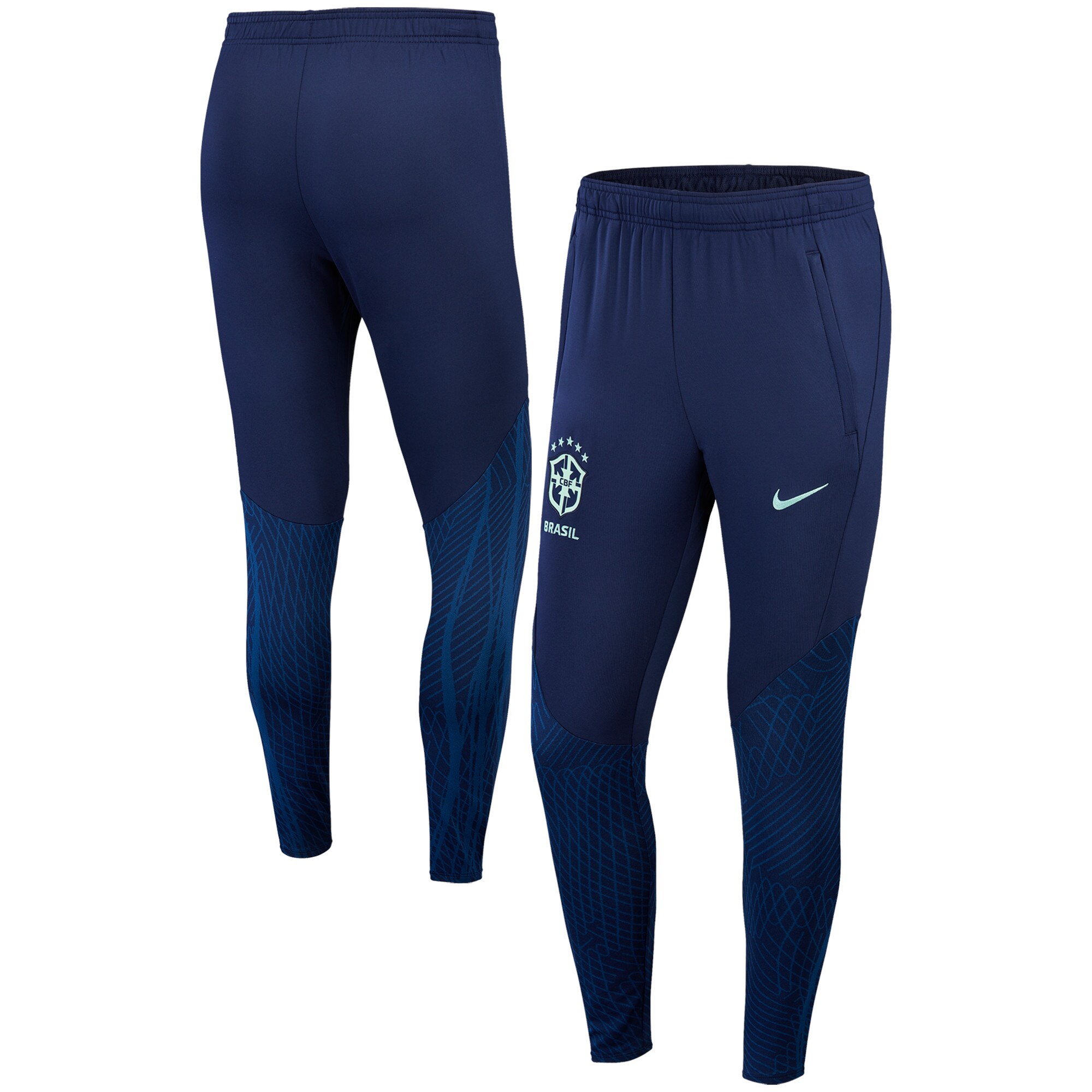 brazil national team nike 2022 strike performace track pants – navy Collection – England Football Jerseys and Shirts