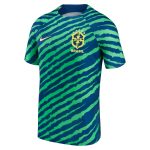 brazil national team nike 202223 pre-match top – bluegreen Collection – England Football Jerseys and Shirts