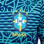 brazil national team nike 2024 academy pro pre-match top – blue Collection – England Football Jerseys and Shirts