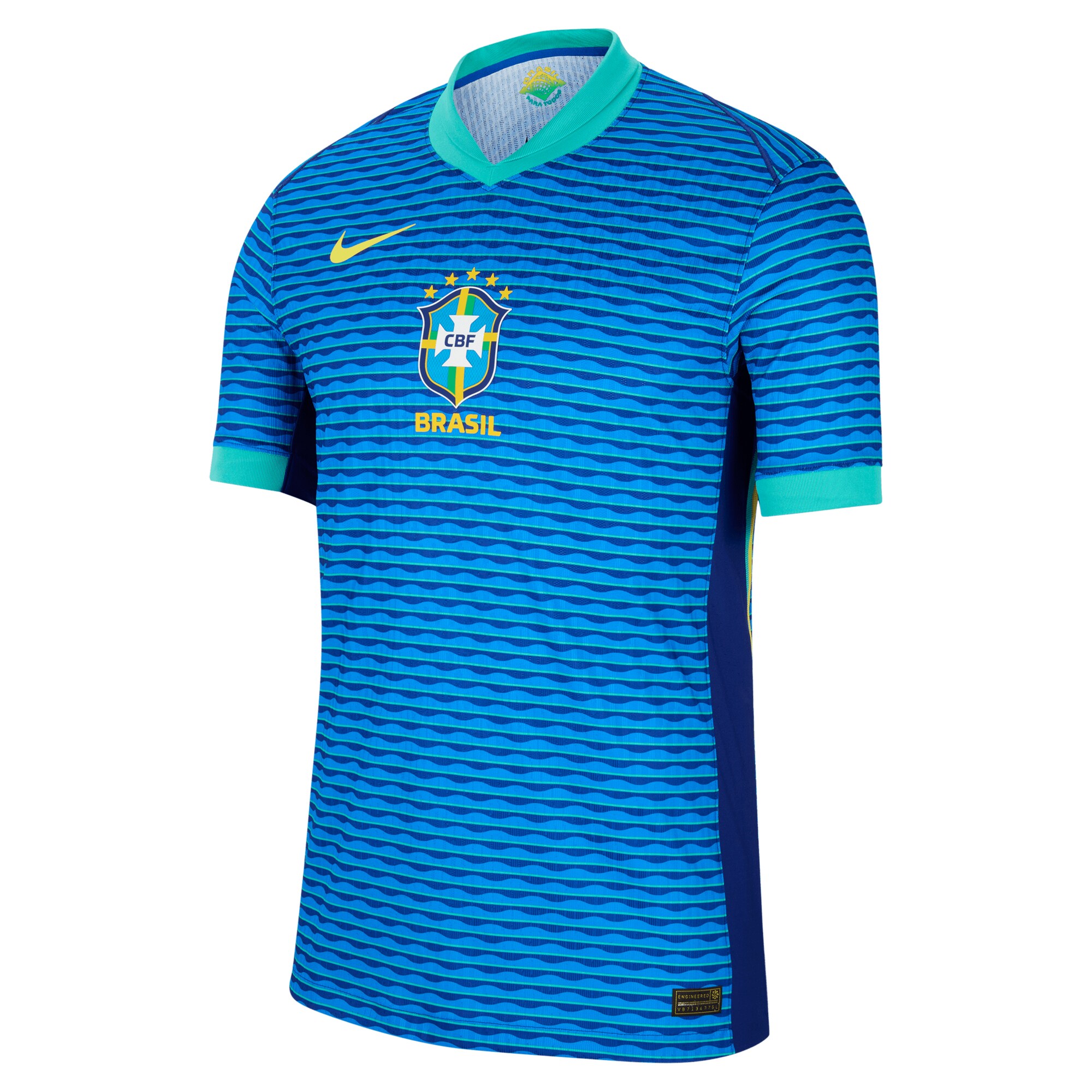 brazil national team nike 2024 away match authentic jersey – blue Collection – England Football Jerseys and Shirts
