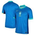 brazil national team nike 2024 away stadium replica jersey – blue Collection – England Football Jerseys and Shirts