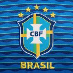 brazil national team nike 2024 away stadium replica jersey – blue Collection – England Football Jerseys and Shirts