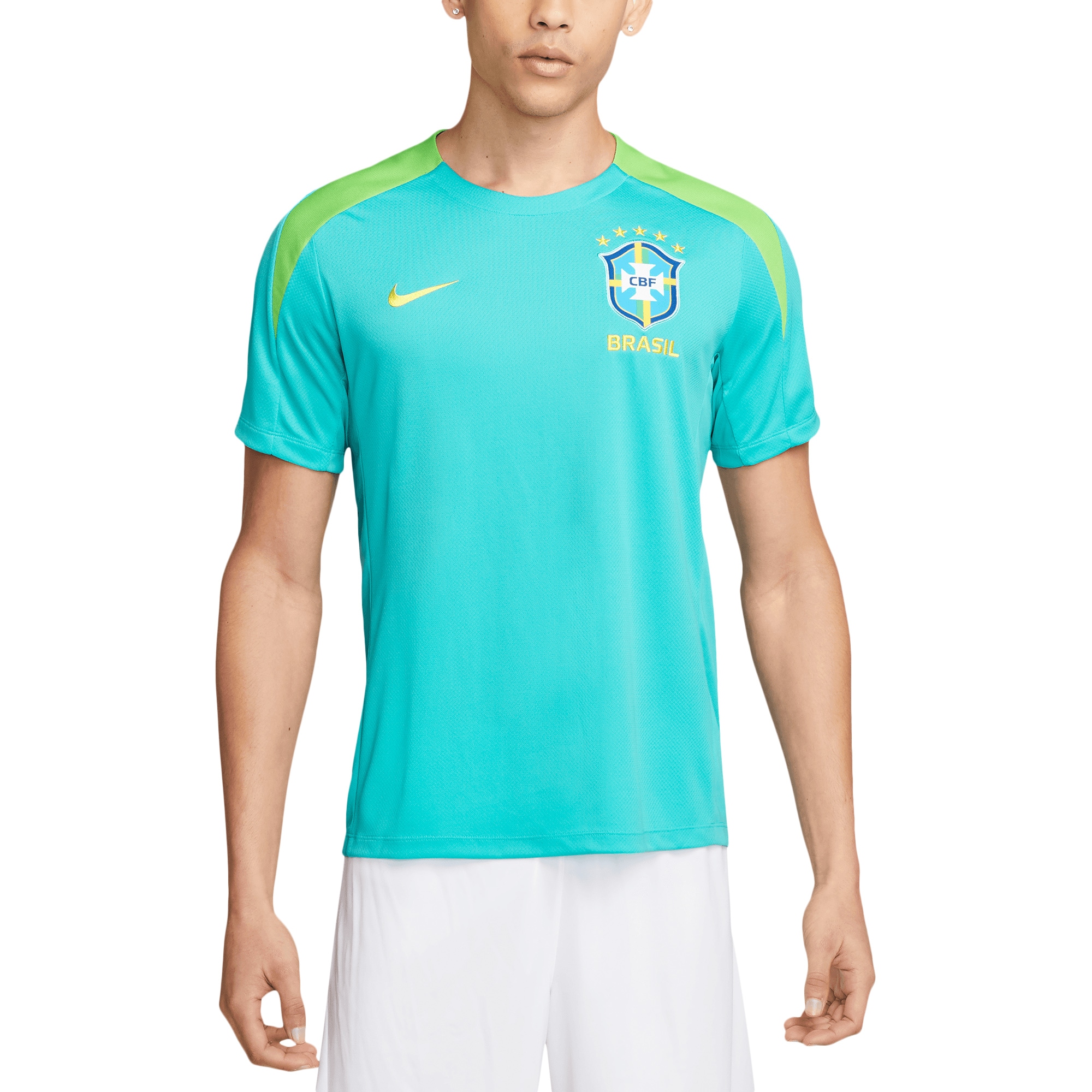 brazil national team nike 2024 strike performance top – aqua Collection – England Football Jerseys and Shirts