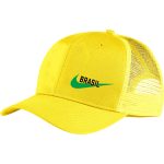brazil national team nike classic99 trucker snapback hat – yellow Collection – England Football Jerseys and Shirts