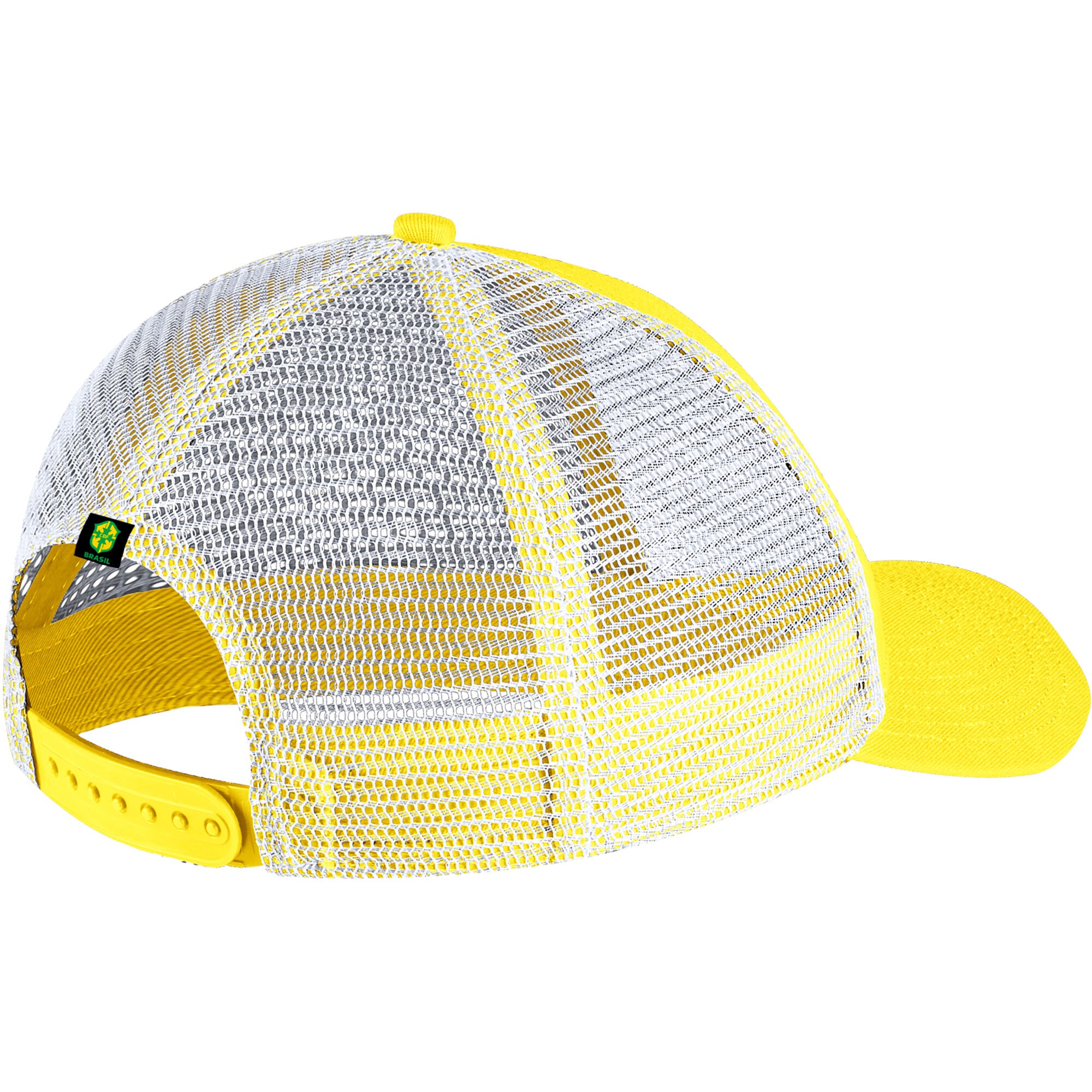 brazil national team nike classic99 trucker snapback hat – yellow Collection – England Football Jerseys and Shirts