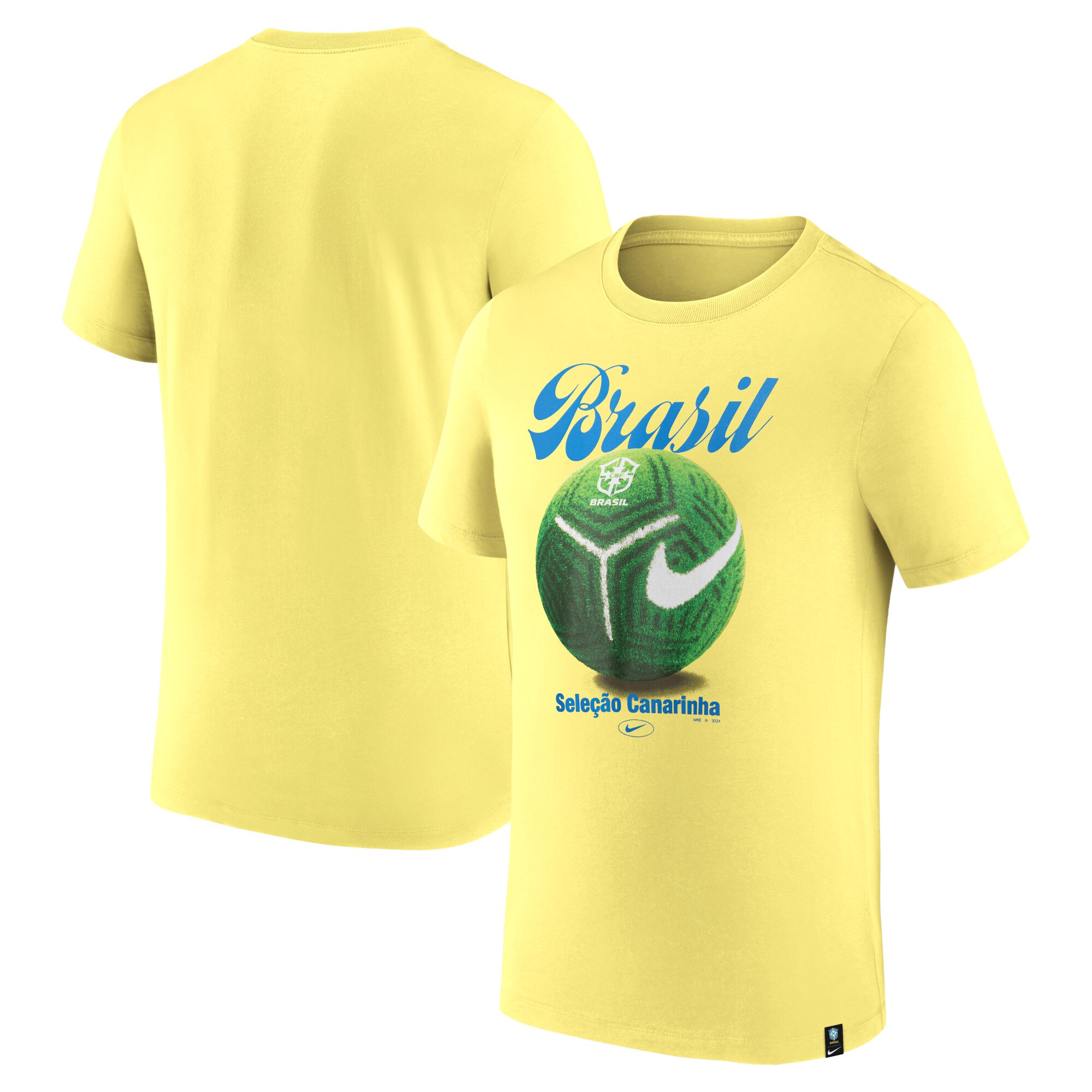brazil national team nike home field t-shirt – yellow Collection – England Football Jerseys and Shirts